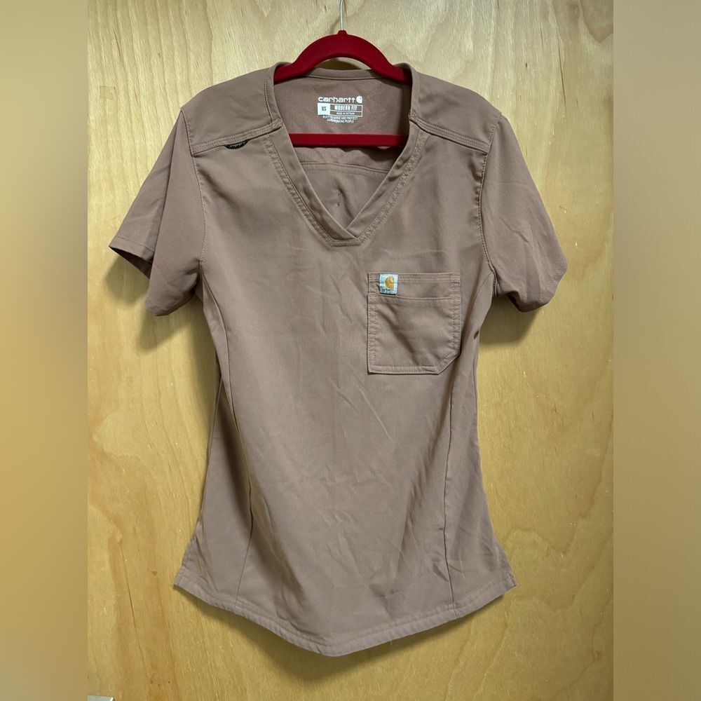 EUC~Carhartt MODEN FIT XS color is lite brown